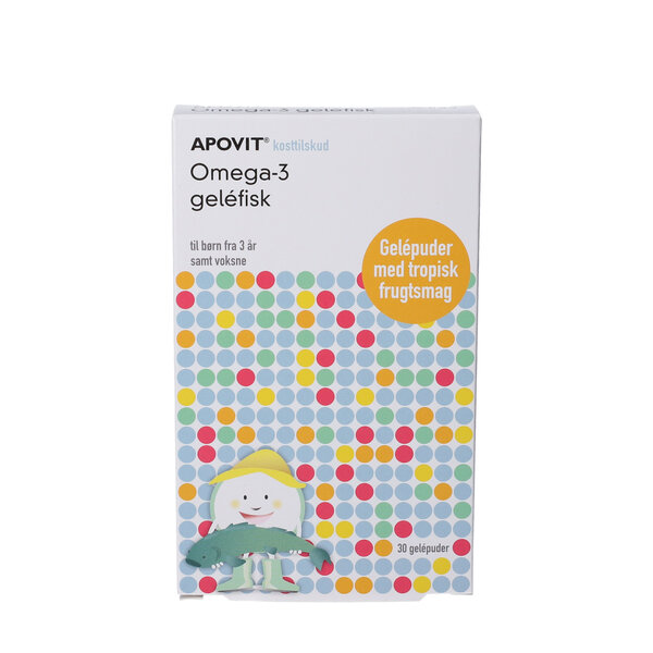 Apovit Omega-3 Geléfisk