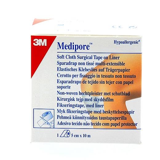 3M Medipore Tape (5 cm x 10 m) Køb på DinApoteker.dk