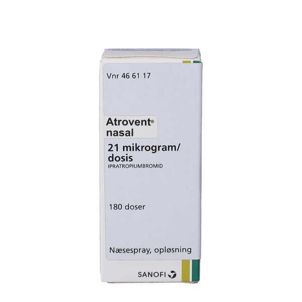 Atrovent nasal næsespray (OR) 180 ds Køb på DinApoteker.dk