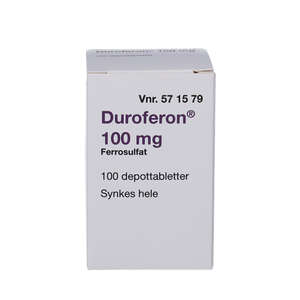 Duroferon 100 mg (2C4) 100 stk